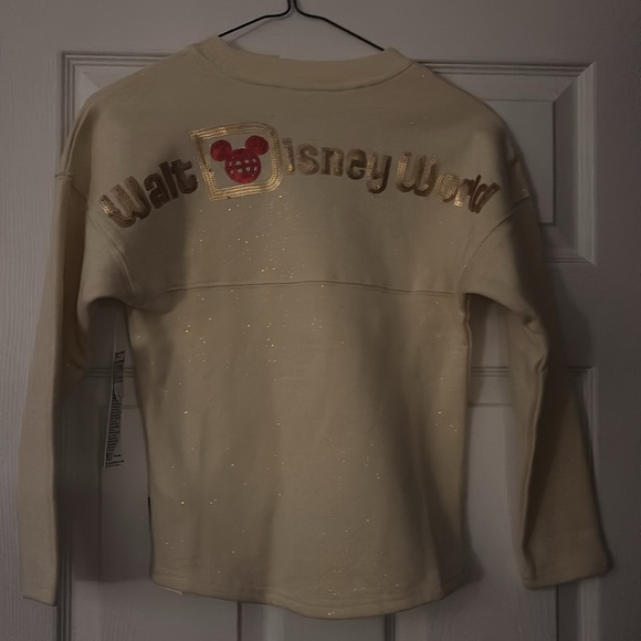 Kids Mickey Mouse Holiday Spirit Jersey Sweatshirt - Picture 4 of 5